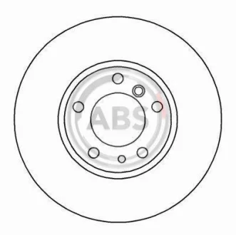 Гальмівний диск A.B.S. 16330