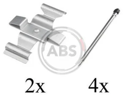 Комплект приладдя, накладка дискового гальма A.B.S. 1636Q