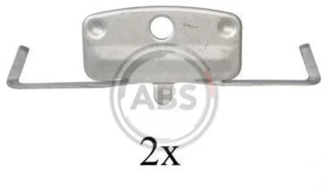 Ремкомплект гальмiвних колодок A.B.S. 1644Q