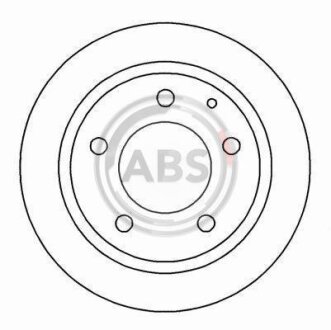 Гальмівний диск A.B.S. 16455
