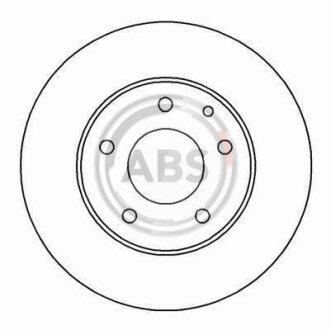 Гальмівний диск A.B.S. 16456