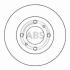 Диск тормозной MITSUBISHI CARISMA/COLT/LANCER передн. вент. (ABS) A.B.S. 16483 (фото 2)