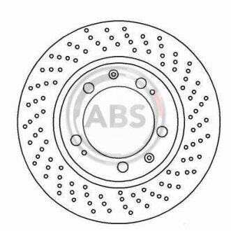 Тормозной диск A.B.S. 16491