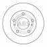 Тормозной диск A.B.S. 16497 (фото 1)