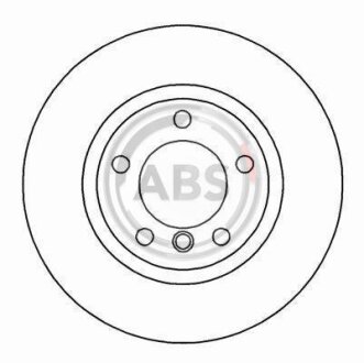 Гальмівний диск A.B.S. 16537