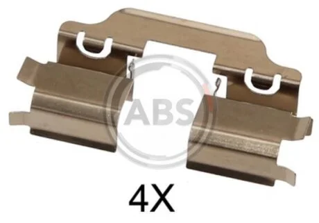Комплект приладдя, накладка дискового гальма A.B.S. 1653Q