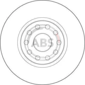 Тормозной диск A.B.S. 16581