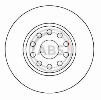 Гальмівний диск A.B.S. 16582