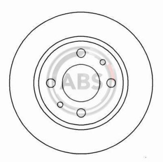 Гальмівний диск A.B.S. 16596