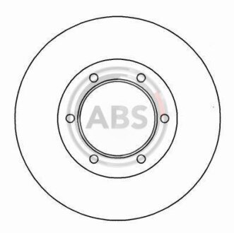 Гальмівний диск A.B.S. 16656
