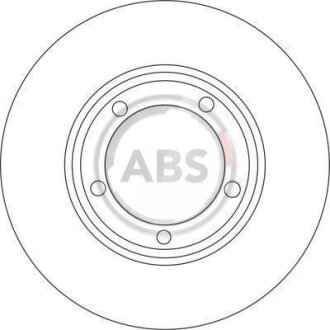 Гальмівний диск A.B.S. 16670