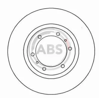 Гальмівний диск A.B.S. 16671