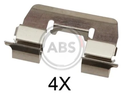 Комплект приладдя, накладка дискового гальма A.B.S. 1668Q