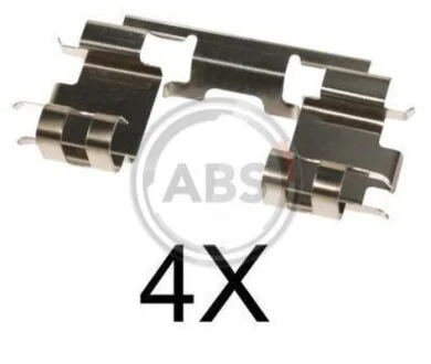 Комплект приладдя, накладка дискового гальма A.B.S. 1670Q