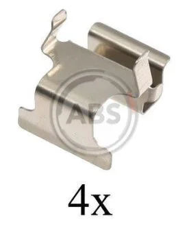 Р-кт гальмівних колодок дискових зад. Mitsubishi Outlander 2.0-3.0 03- A.B.S. 1673Q