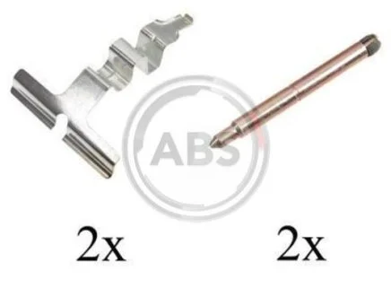 Комплектующие, колодки дискового тормоза A.B.S. 1676Q