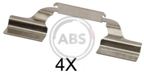 Комплект приладдя, накладка дискового гальма A.B.S. 1685Q