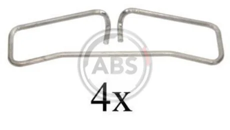 Комплект приладдя, накладка дискового гальма A.B.S. 1691Q