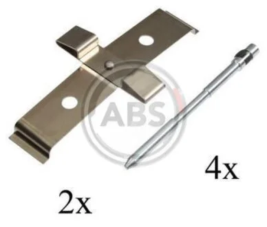 Комплект приладдя, накладка дискового гальма A.B.S. 1694Q