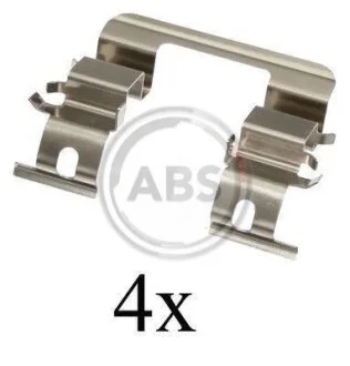 Комплектующие, колодки дискового тормоза A.B.S. 1696Q