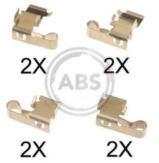 Комплектующие, колодки дискового тормоза A.B.S. 1699Q