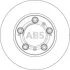 Тормозной диск A.B.S. 17074 (фото 1)
