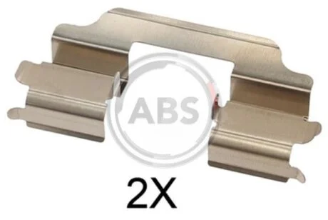 Комплект приладдя, накладка дискового гальма A.B.S. 1709Q