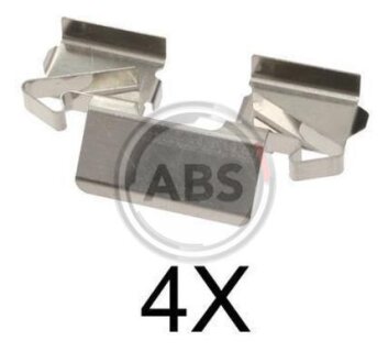 Комплектующие, колодки дискового тормоза A.B.S. 1714Q