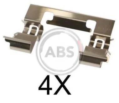 Комплектующие, колодки дискового тормоза A.B.S. 1715Q