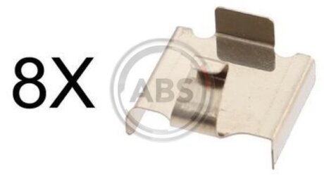 Комплект приладдя, накладка дискового гальма A.B.S. 1718Q