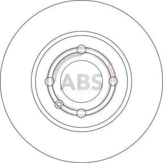 Тормозной диск A.B.S. 17195