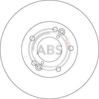 Гальмівний диск A.B.S. 17206