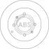 Гальмівний диск задн. Sonata/Optima/Matrix/Elantra/Sonata/Magentis/Optima 98- A.B.S. 17207 (фото 1)