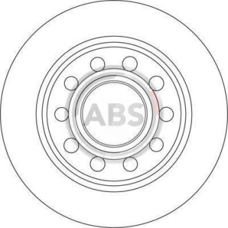 Гальмівний диск A.B.S. 17239