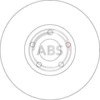 Гальмівний диск A.B.S. 17319