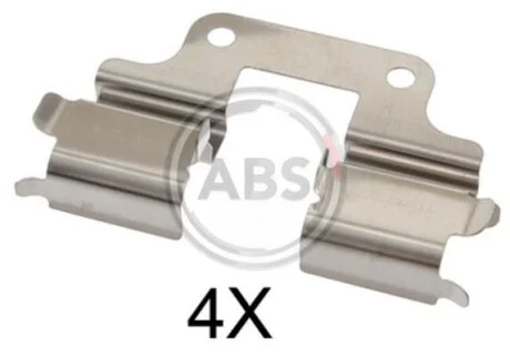 Комплект приладдя, накладка дискового гальма A.B.S. 1739Q