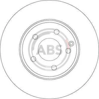 Гальмiвнi диски A.B.S. 17403