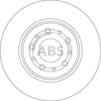 Гальмівний диск A.B.S. 17411