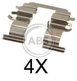 Комплектующие, колодки дискового тормоза A.B.S. 1746Q