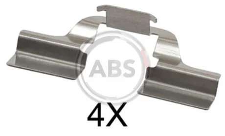 Комплект приладдя, накладка дискового гальма A.B.S. 1749Q