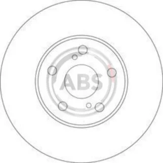 Диск гальмівний A.B.S. 17508