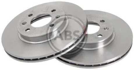 Гальмівний диск перед. Accent/i20/Rio/Solaris (05-21) A.B.S. 17724