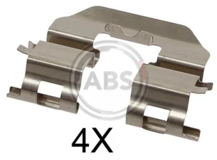 Комплект приладдя, накладка дискового гальма A.B.S. 1780Q