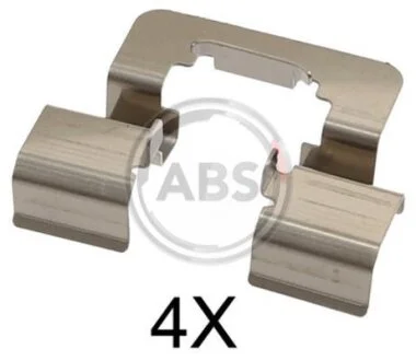 Комплект приладдя, накладка дискового гальма A.B.S. 1781Q