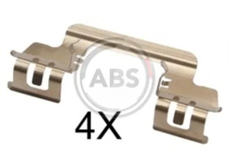 Комплект приладдя, накладка дискового гальма A.B.S. 1784Q