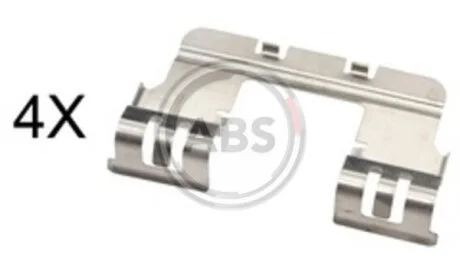 Комплект приладдя, накладка дискового гальма A.B.S. 1785Q