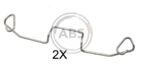 Комплект приладдя, накладка дискового гальма A.B.S. 1795Q