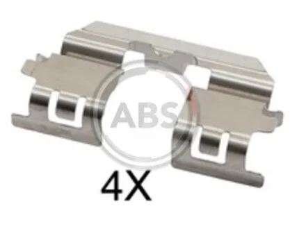 Комплект приладдя, накладка дискового гальма A.B.S. 1810Q