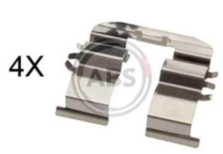 Комплект приладдя, накладка дискового гальма A.B.S. 1814Q