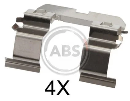 Комплект приладдя, накладка дискового гальма A.B.S. 1816Q